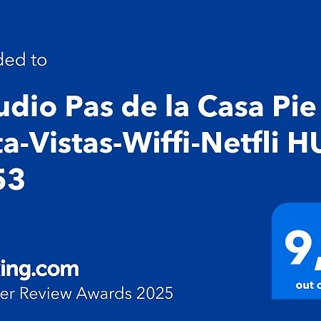 Estudio Pas De La Casa Pie De Pista-Vistas-Wiffi-Netfli Hut 7353アパートメント エクステリア 写真